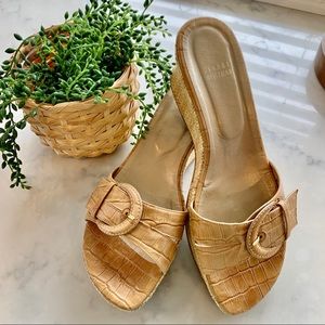 Stuart Weitzman wedge platform sandal